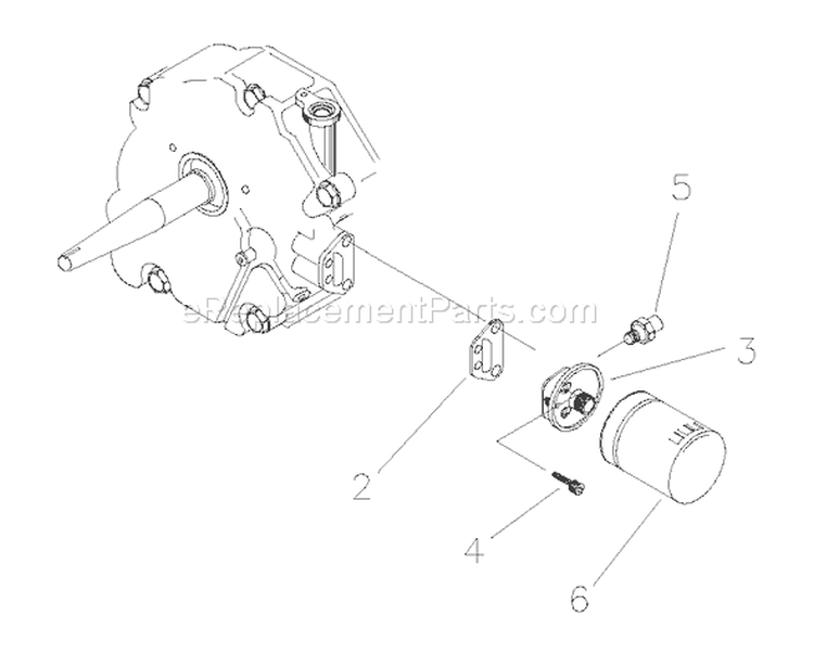 Page G Diagram and Parts List for 1020-1  Briggs and Stratton Generator